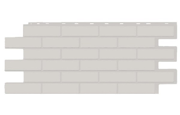Фасадная панель T-Siding Кирпич Модерн Эко Уайт купить в Гагарине