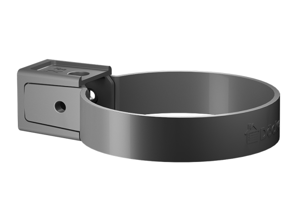 Хомут универсальный для водосточной трубы Docke Premium Графит купить в Гагарине