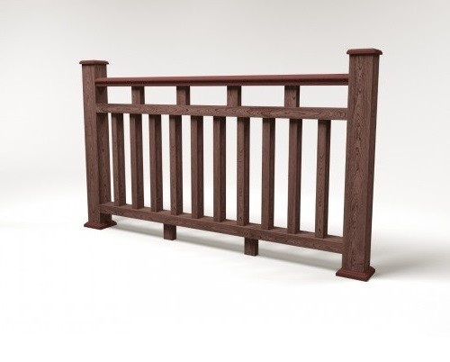 Ограждение из ДПК FG8 шоколад купить в Гагарине