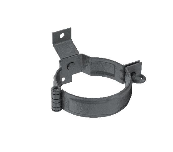 Водосток Aquasistem, Система 150/100 - Декоративный хомут трубы под дерево с комплектом крепления RR 23 Маренго matt купить в Гагарине