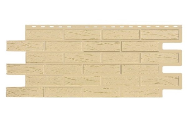 Фасадная панель T-Siding Кирпич Саман Эко Амбер купить в Гагарине