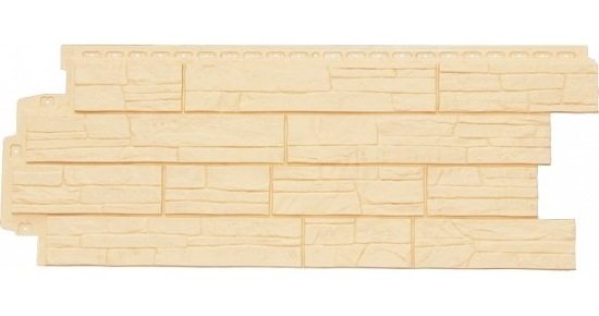 Фасадная панель Grand Line Сланец бежевый купить в Гагарине