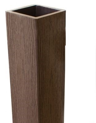 Столб опорный Woodvex Co-Extrusion Темно - Коричневый купить в Гагарине