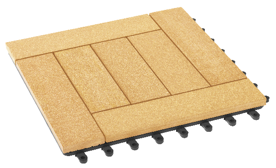 Модульный паркет ДПК GRINDERDECO Комфорт 6 Песчаник купить в Гагарине