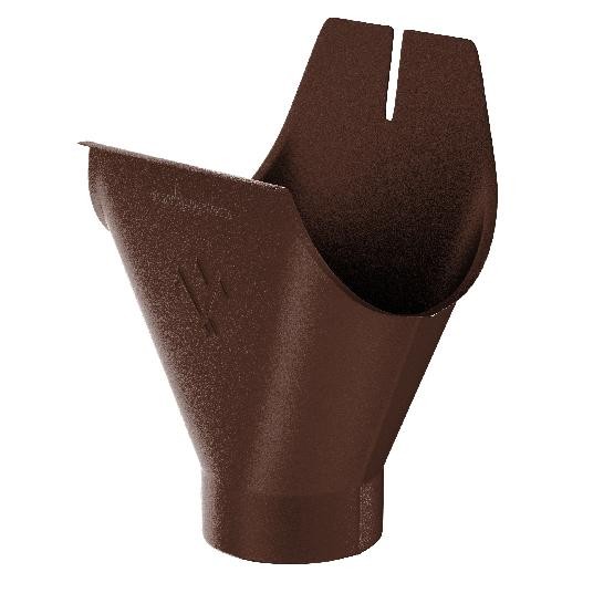 Водосток Aquasistem, Система 150/100 - Воронка желоба RAL 8017 Коричневый matt купить в Гагарине
