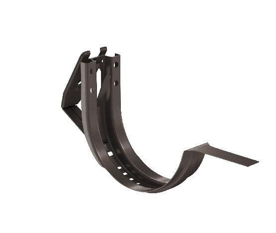 Водосток Aquasistem, система 125x90 - Крюк крепления желоба короткий регулируемый RR 32 Тёмно-Коричневый купить в Гагарине