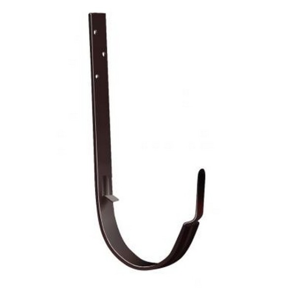 Водосток Grand Line 125x90 – Кронштейн длинный RAL 8017 купить в Гагарине