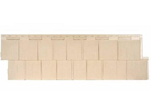 Фасадная панель T-Сайдинг-Щепа пихта ЭКО-1 Желтый купить в Гагарине