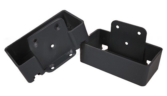 Крепление перил прямое из алюминия GardenParkett Графит купить в Гагарине