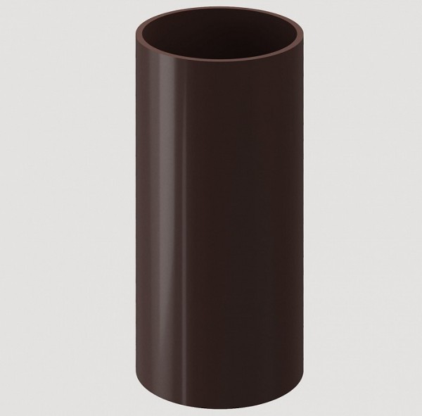 Труба водосточная ПВХ Docke STANDART Тёмно-коричневый купить в Гагарине