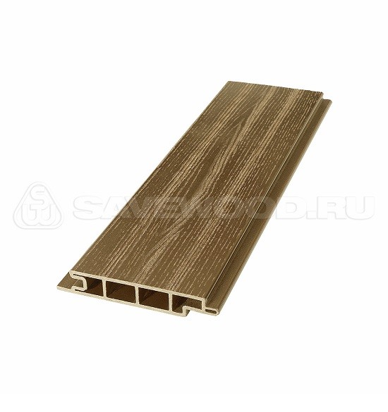 Террасная доска из ДПК SW Padus радиальный распил «SaveWood» тик купить в Гагарине