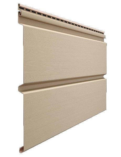 Виниловый сайдинг docke (дёке) - профиль D6S крем-брюле купить в Гагарине