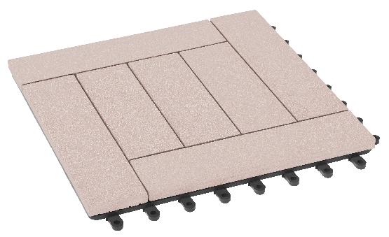 Модульный паркет ДПК GRINDERDECO Комфорт 6 Выбеленный дуб купить в Гагарине