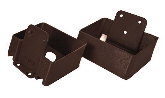 Крепления перил наклонное из алюминия GardenParkett Венге купить в Гагарине