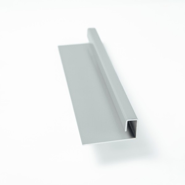 Профиль J завершающий алюминиевый (матовый) 3м купить в Гагарине